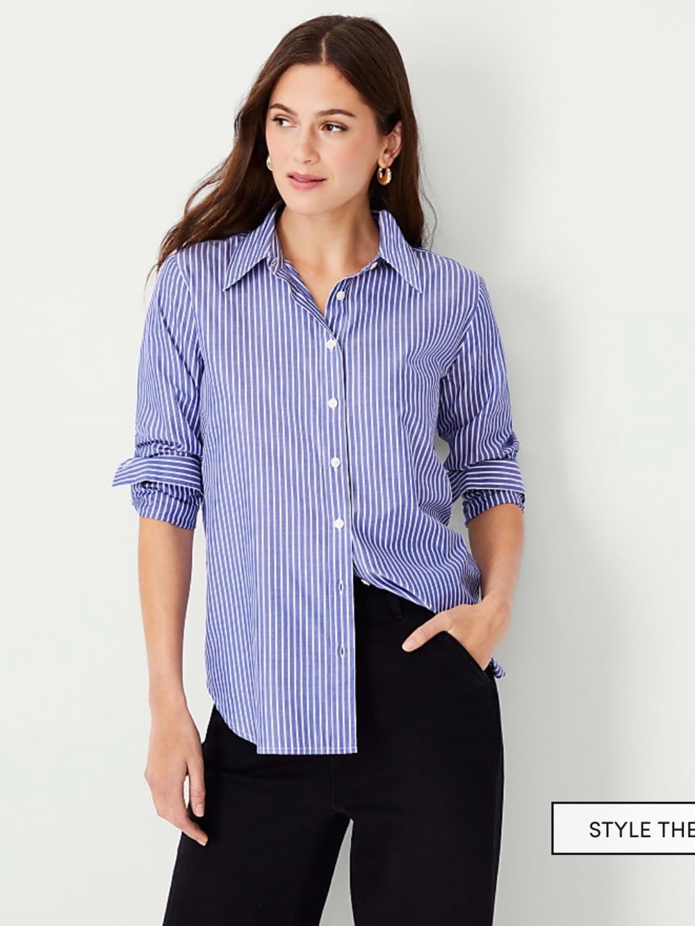 Striped Relaxed Perfect Shirt